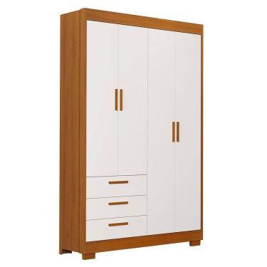 Imagem de Guarda Roupa Infantil Zaki 4 Portas e 3 Gavetas - Reller Móveis