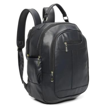 Imagem de Mochila Couro Antifurto Feminina Bolsa Casual Impermeável - Klizz, Pre