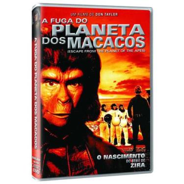 Imagem de DVD A Fuga do Planeta dos Macacos Nascimento Bebê De Zira - ÁGATA