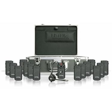 Imagem de Listen Technologies Lks-10-A1 Sistema Listentalk R16, Fácil De Usar, 1 Líder E 15 Participantes, Expansível