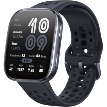 Imagem de Relógio Inteligente Amazfit Bip 6 Smartwatch 1.97'' Gps,GPS & Free Maps, AI, Bluetooth Call, 5 ATM Water-Resistance (preto)