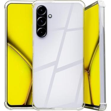 Imagem de Capa Capinha Case Compatível Todos Samsung Galaxy TPU Transparente Anti Shock Impacto (S21 FE)