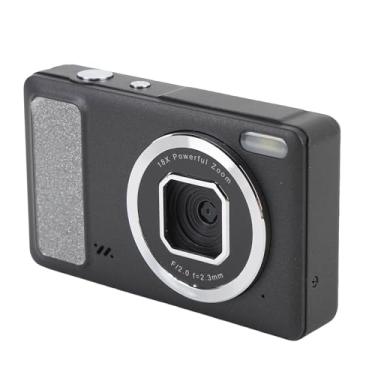 Imagem de EBTOOLS Câmera Digital, 64MP 4K Câmera de Vlogging, 18X Zoom Digital, Foco Automático Anti Shake AF, 950mAh, Tela de 2,4 Polegadas, para Adolescentes, Adultos e Iniciantes, Viagens (Preto)