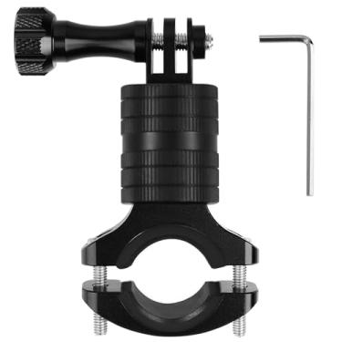 Imagem de Niewalda Suporte De Guidão De Bicicleta/Motocicleta De Alumínio Para Gopro, Akaso Campark E Outras Câmeras De Ação, Suporte Giratório De 360 Graus Para Câmera De Motocicleta