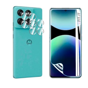 Imagem de FIT IT Kit Película Hidrogel para Motorola Edge 60 Fusion + Película Proteção para Câmera