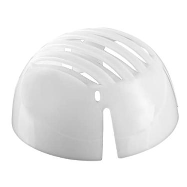 Imagem de Ymiko Capacete de Segurança Chapéu Protetor PE Inserir Anticolisão Leve Lineamento de Hat Baseball Hat Auto Oficina Industrial Mecânica Branca 58-62cm
