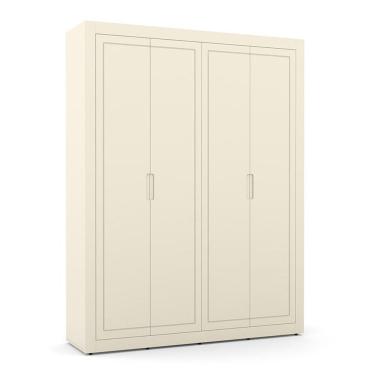 Imagem de Guarda Roupa Infantil Tutto New 4 Portas Off White - Matic Móveis Off White