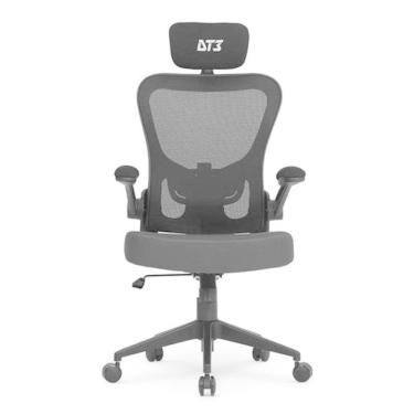 Imagem de Cadeira De Escritório Dt3 H Dark Grey Ergonômica - 14230-0