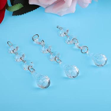 Imagem de Generic Pérolas Acrílicas, Decoração Pendente de Acrílico DIY, Pérola de Bola Transparente Durável para Usar Acrílico para Decoração (L)