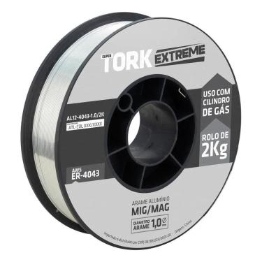 Imagem de 2X Super Tork Al920-4043 Arame De Solda Mig Alumínio Uso Com