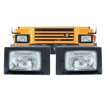 Imagem de Par Farol Compativel Scania 112 113 142 143 Serie 2 Serie 3