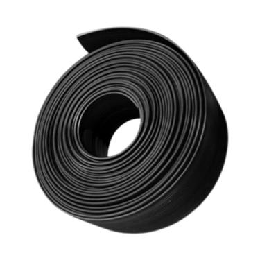 Imagem de 10-50m Limitador de Grama Preto 10cm Separador Fechamento de Portão Fita PVC (40 Metros)