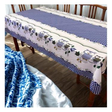 Imagem de Toalha de Mesa Retangular Oxford 6 Lugares Fácil de Limpar Secagem Rápida e Alta Durabilidade (Modelo - 21)