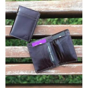 Imagem de Carteira Masculina Couro Grande Porta Documentos CNH Cédulas - Kraus, 