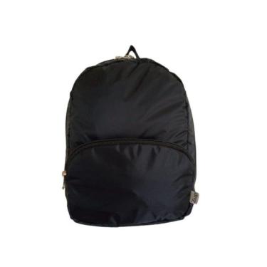 Imagem de Mochila Feminina de Nylon Emborrachado Impermeavel Zup Preto