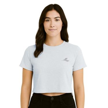 Imagem de Camiseta Cropped Diadora Small Logo Uno Feminina