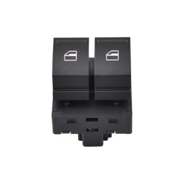 Imagem de Botão do interruptor de controle do vidro elétrico 1SB959857 1SB959855 Botão do interruptor principal do vidro elétrico do lado do motorista para Citigo (1SB959855)