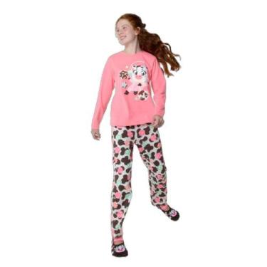 Imagem de Pijama Manga Longa Algodão Menina Teen Vaca Chocolate - Puket, 8