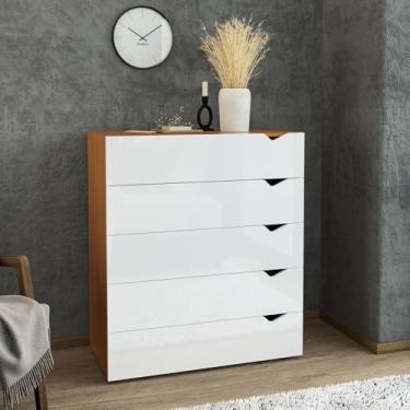 Imagem de Cômoda 5 Gavetas Porto Politorno Móveis