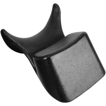 Imagem de POPETPOP Descanso de pescoço para xampu: Salão de silicone macio Bsink Suporte de pescoço para lavagem de cabelo - Travesseiro de lavatório de spa de cabelo para salão de barbearia casa - confortável