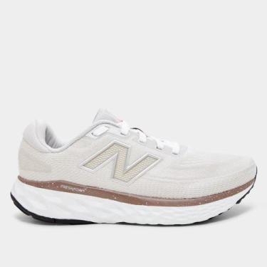 Imagem de Tênis New Balance Fresh Foam X Evoz V4 Feminino, Off white, 38