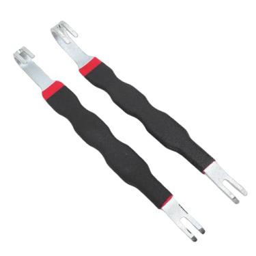 Imagem de YWBL-WH 2 Peças Separador de Conector Elétrico, Ferramenta de Remoção de Terminal de Cabeça Dupla Com Aço Carbono e Punho de Borracha, para Reparo de Chicote de Fios de Caminhão de