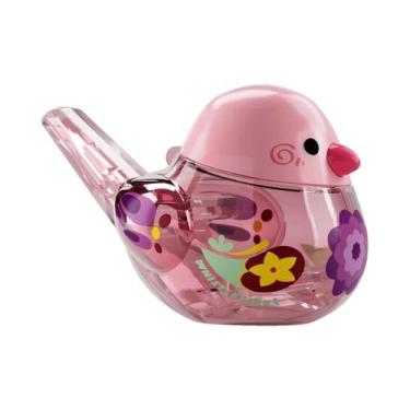 Imagem de Brinquedo colorido de apito de pássaro de desenho animado infantil car