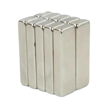 Imagem de Tiras Magnéticas Quadradas De Alta Resistência 10pcs 30x10x5mm Para Ge