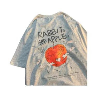 Imagem de Camiseta Masculina Retrô Com Gola Redonda E Manga Curta Com Estampa De