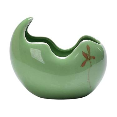 Imagem de Vasos de plantas Vaso de flores especiais para plantas hidropônicas criativo em casa tigela de lírio de água vaso de plantas personalizado pequeno tanque de peixes (fundo não perfurado) vaso de flores