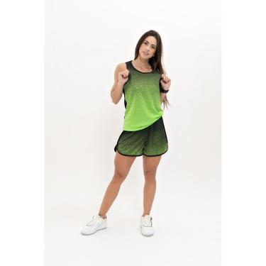 Imagem de Conjunto Feminino Regata + Short Treino Academia-Feminino