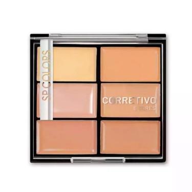 Imagem de Paleta de Corretivo 6 Cores Sp Colors