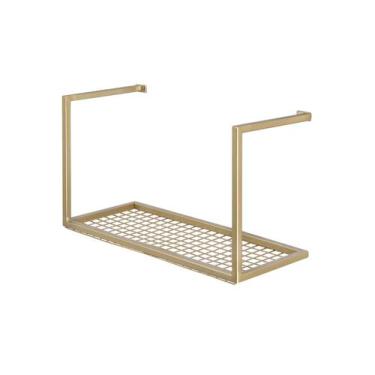 Imagem de Prateleira de Ferro Estilo Industrial Organizador Aço Angra - Studio M