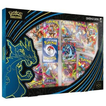 Imagem de Box Pokemon Mega Charizard X EX Copag