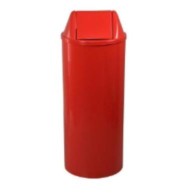 Imagem de Lixeiras Com Tampa Vai-vem 22l Cor:Vermelho - jsn