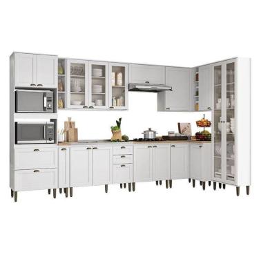 Imagem de Cozinha Modulada Classy Composição 19 Branco - Thb
