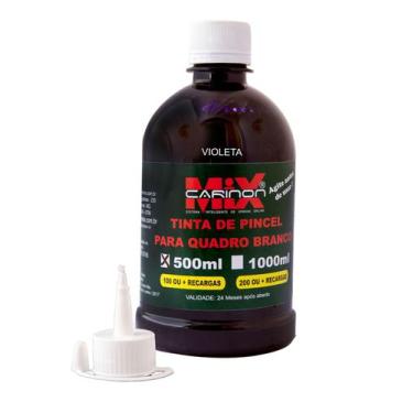 Imagem de Tinta Para Pincel De Quadro Branco 500 Ml Violeta +Qualidade - Carinon