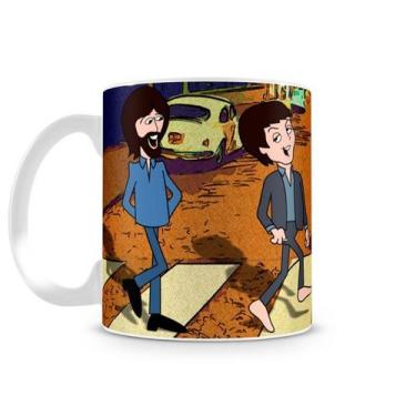 Imagem de Caneca Beatles Desenho Abbey Road - Starnerd
