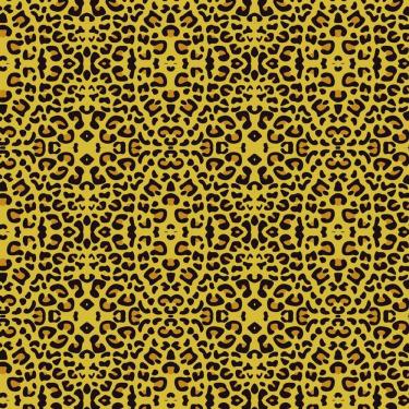 Imagem de Papel De Parede Adesivo Textura Onça Pintada Quarto Sala