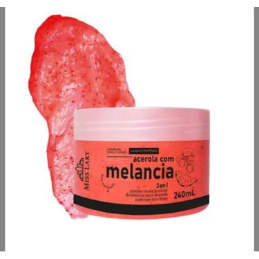 Imagem de Creme esfoliante melancia corpo e rosto - Miss lary