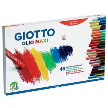Imagem de Giz Pastel Oleoso Giotto Maxi 48 Cores 293200 