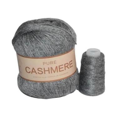 Imagem de Fio De Lã Cashmere Para Tricô De Cachecol De Bebê 70g - Fio Para Croch
