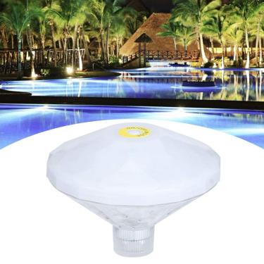 Imagem de 01 Luz subaquática e luz segura para piscina, multicolorida para banheiros, banheiras, piscinas para a maioria das pessoas