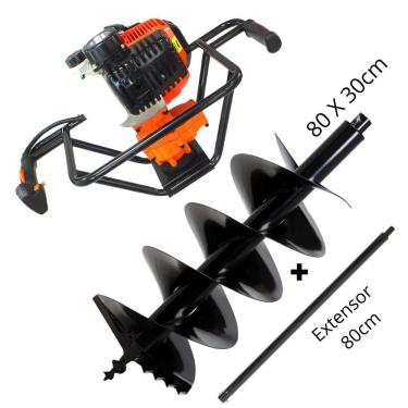 Imagem de Perfurador de Solo Vulcan Trent VPS520 2T 52cc 2,5hp Ideal Para Instalações de Mourões...