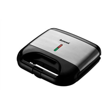 Imagem de Sanduicheira e Grill Preta LED ON/OFF 750W AMS 500 BLACK 110V