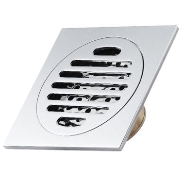 Imagem de Ralo Inox Abertura Anti Insetos para Banheiro 10X10 Anti Odor