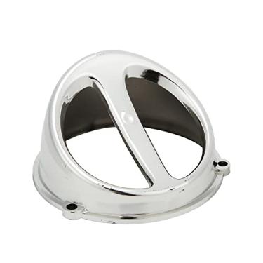 Imagem de Akozon Tampa de leque, capa de leque, tampa de ventilador ABS de ar substituição para GY6 scooter chinês 152QMI 157QMJ tampa de colher de ar