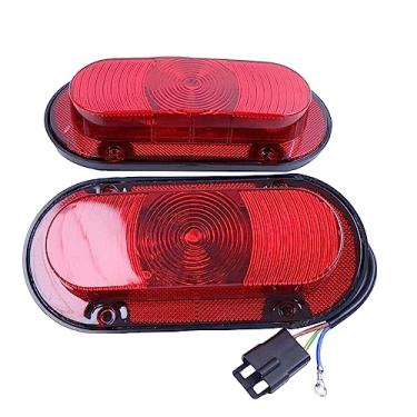 Imagem de YIHETOP 2 peças de luz traseira LED AR78825 AR45099 RE39223 compatível com John Deere 4455 4450 4250 4440 4430 3020 5020 6030 2350 2550 2950 substituição para trator branco Agco 77 21604 73 30-3153347