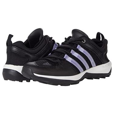 Imagem de adidas Terrex Daroga Plus Hiking Shoes Core Black/FTWR White/Silver Metallic Men's 8, Women's 9 Medium