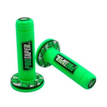 Imagem de Par Manopla Protaper Para Motos Verde - Lartec